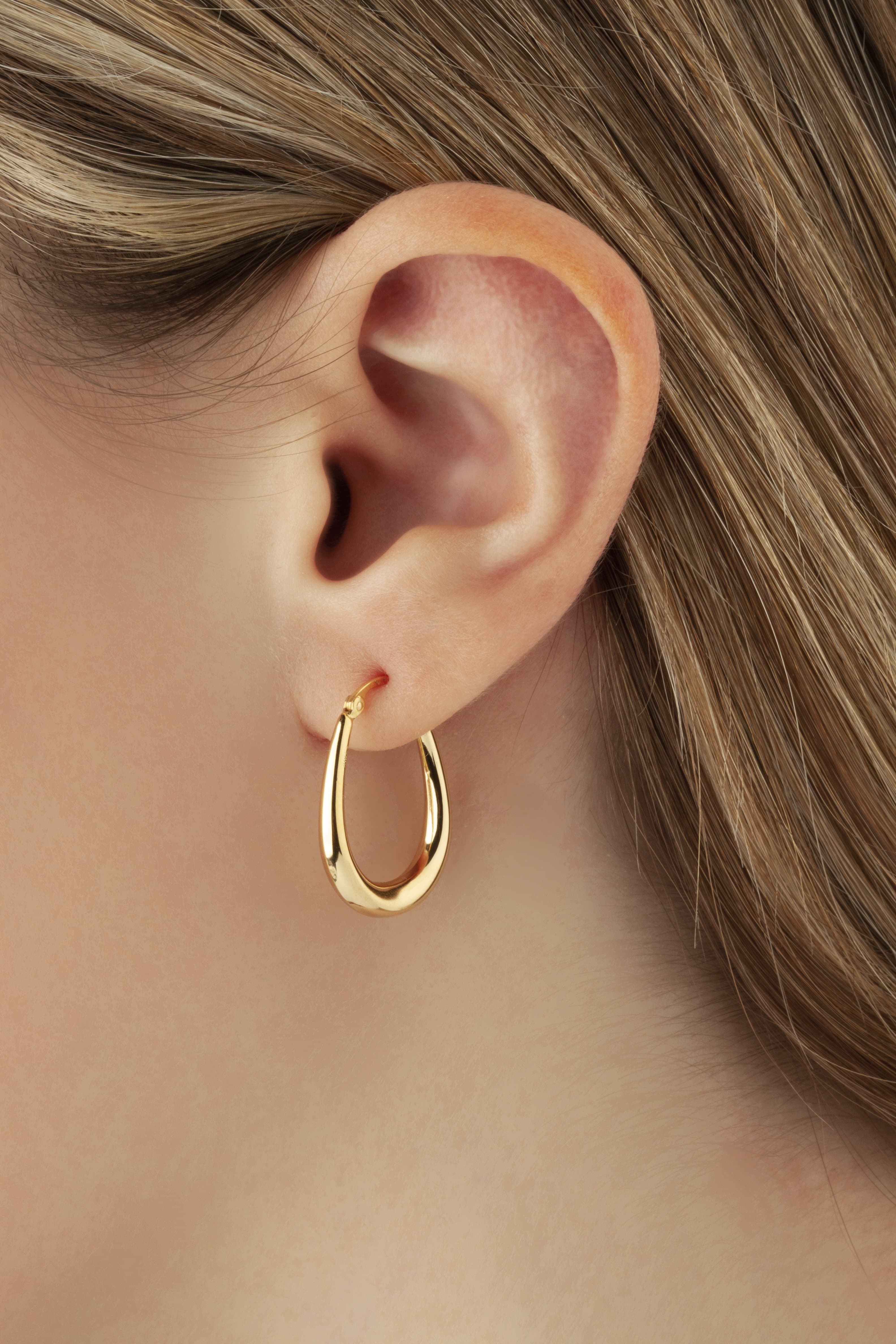 Melissa Odabash Gold Hoop Earrings (Small) | Official Website